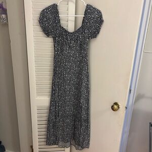 Hollister floral maxi dress